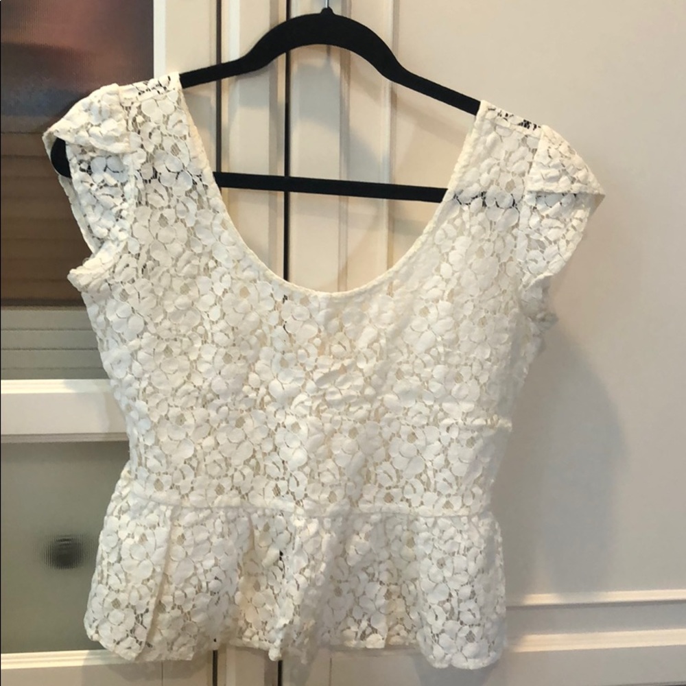 Pins and Needles Lace Top